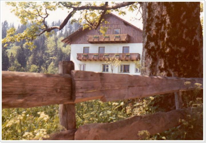 Ferienwohnung Haus Einhirn Altaussee Buitenkant foto
